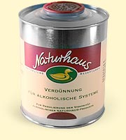 NATURHAUS VERDÜNNUNG FÜR ALKOHOLISCHE SYSTEME
