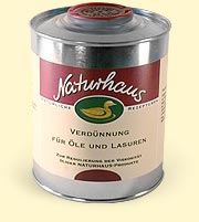 NATURHAUS VERDÜNNUNG FÜR ÖLE & LASUREN